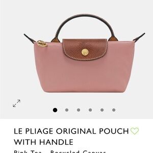 Longchamp Le Pliage Pink Tea